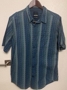 Prana Men's Short-Sleeve Button-Up Shirt